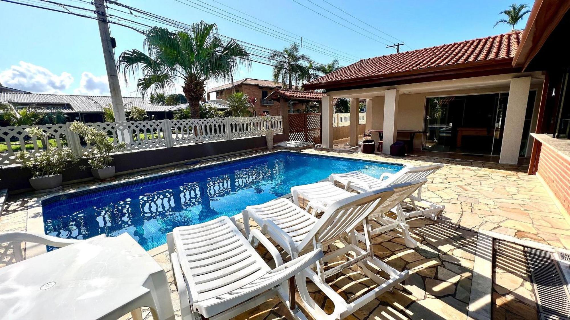 Praia/Piscina Com Hidro /Pebolim/Sinuca E Wi-Fi Caraguatatuba Luaran gambar