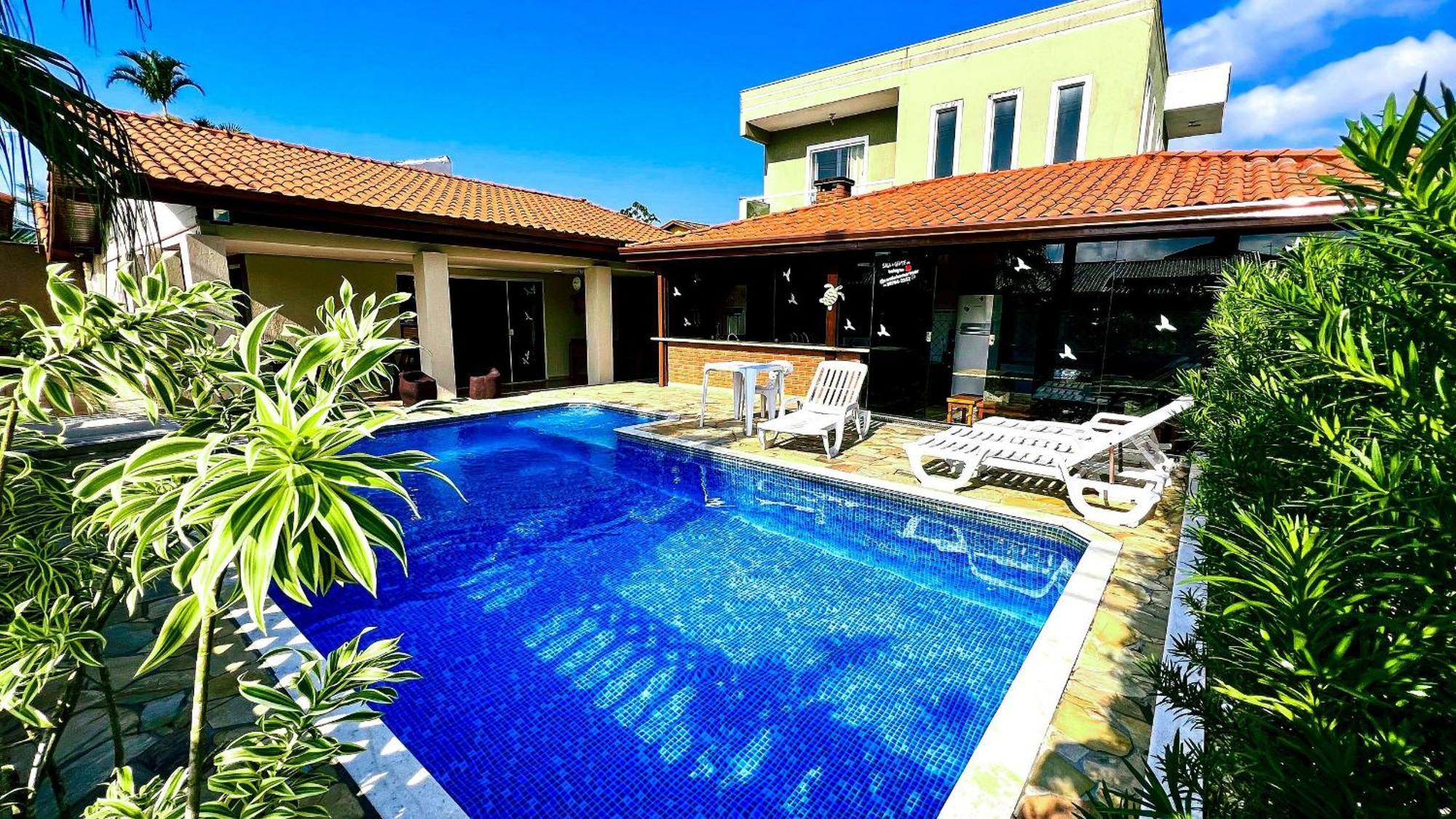 Praia/Piscina Com Hidro /Pebolim/Sinuca E Wi-Fi Caraguatatuba Luaran gambar