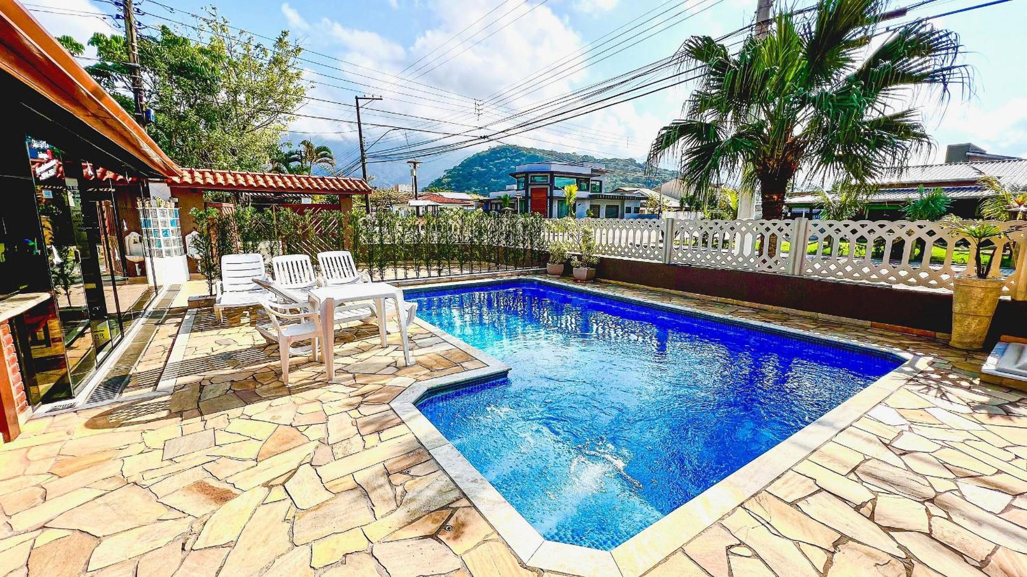 Praia/Piscina Com Hidro /Pebolim/Sinuca E Wi-Fi Caraguatatuba Luaran gambar