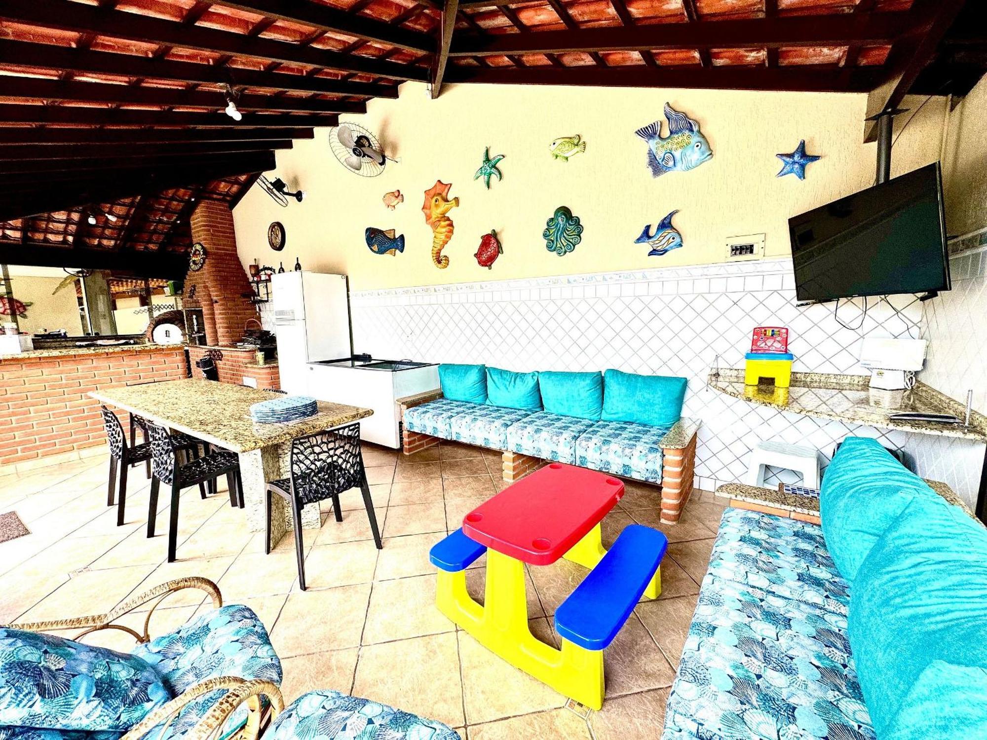 Praia/Piscina Com Hidro /Pebolim/Sinuca E Wi-Fi Caraguatatuba Luaran gambar
